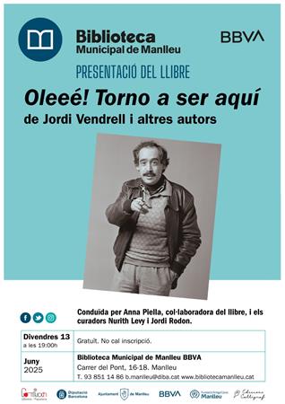 Presentació del llibre Oleeé! Torno a ser aquí | 