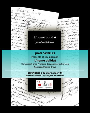 Presentació del poemari L'home oblidat | 