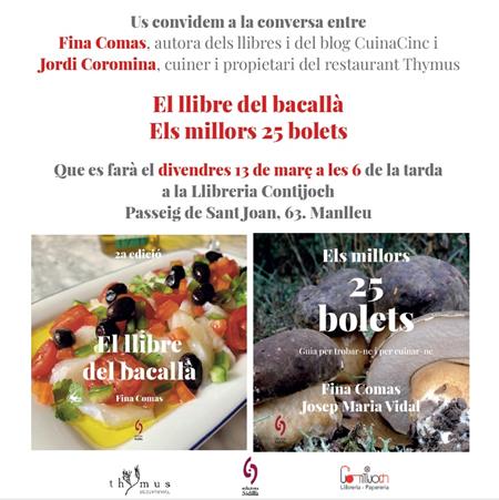 Conversa entre Fina Comas i Jordi Corominas | 