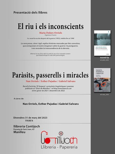 Presentació doble el dia 31 de març | 