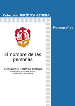 NOMBRE DE LAS PERSONAS, EL | 9788429020038 | FERNANDEZ DOMINGO, JESUS IGNACIO