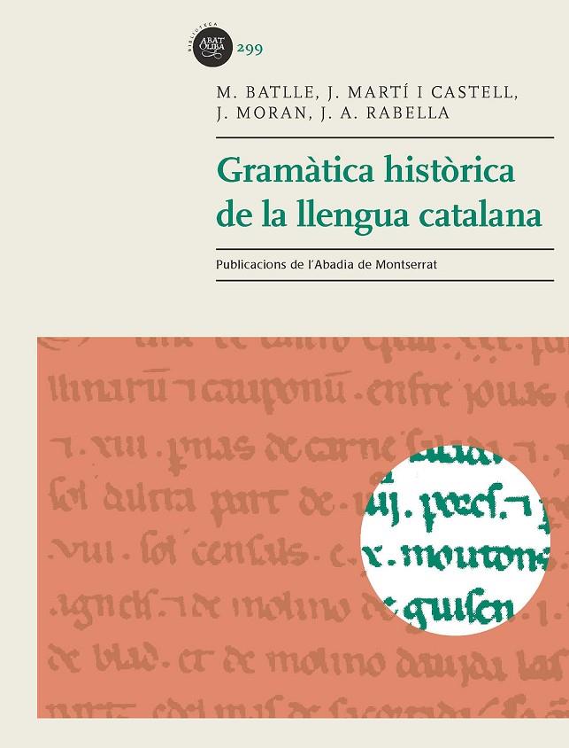 GRAMÀTICA HISTÒRICA DE LA LLENGUA CATALANA | 9788498838213 | DIVERSOS AUTORS