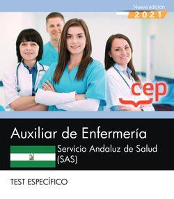 AUXILIAR DE ENFERMERÍA. SERVICIO ANDALUZ DE SALUD (SAS). TEST ESPECÍFICO | 9788418815867 | VV.AA