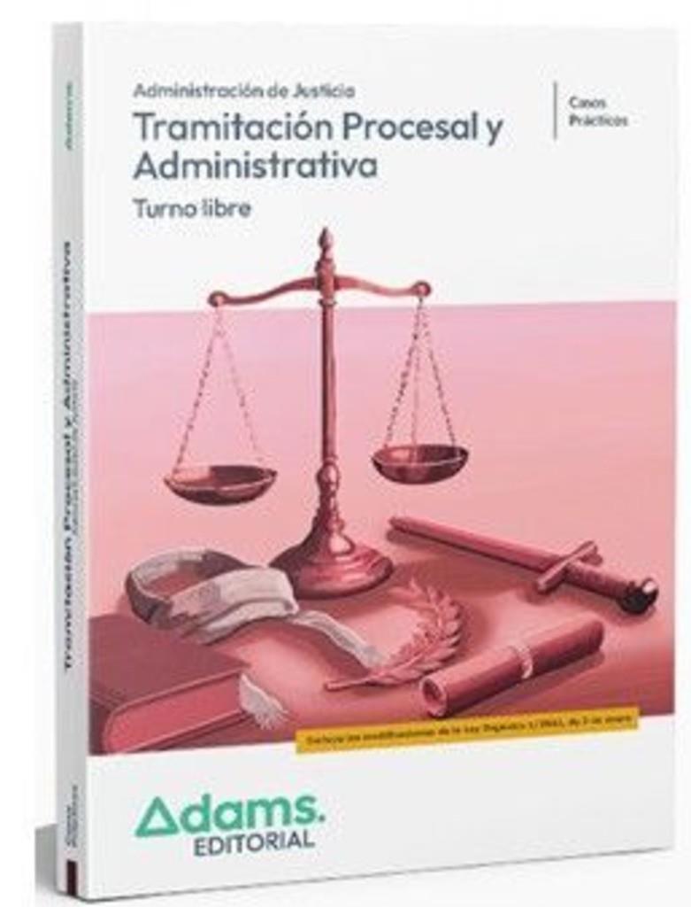 CUESTIONARIOS TRAMITACIÓN PROCESAL Y ADMINISTRATIVA, TURNO LIBRE | 9788410777989