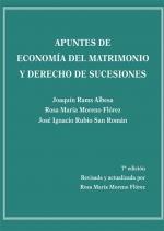 APUNTES DE ECONOMIA DEL MATRIMONIO Y DERECHO DE SUCESIONES | 9788411225618 | RAMS ALBESA, JOAQUÍN / MORENO FLÓREZ, ROSA MARÍA / RUBIO SAN ROMÁN, JOSÉ IGNACIO