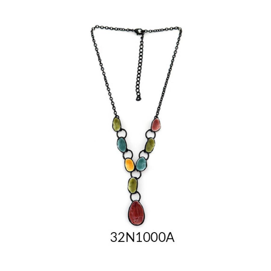 COLLAR BLACK MULTI 32 CURT ALLARGAT ESMALTAT | 32n1000a