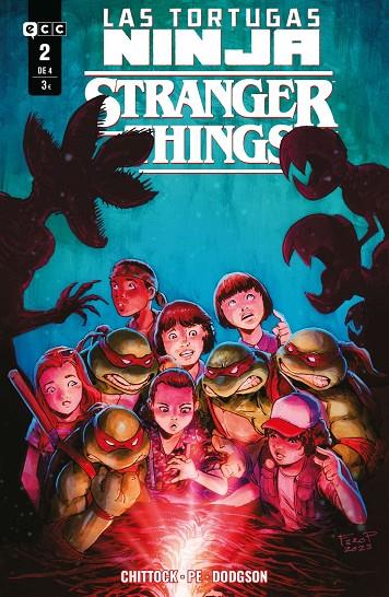 LAS TORTUGAS NINJA, LAS / STRANGER THINGS 02 | 9788410134713 | CHITTOCK, CAMERON