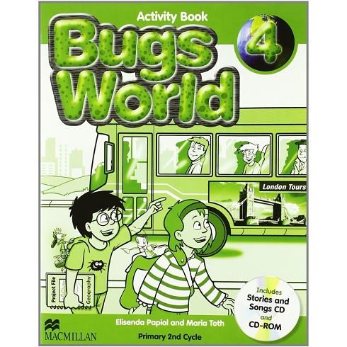 BUGS WORLD 4 ACTIVITY BOOK | 9780230407527 | TOTH, M. / SOBERON, A.