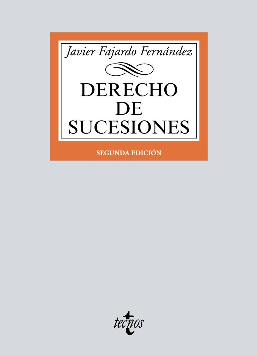 DERECHO DE SUCESIONES | 9788430989461 | FAJARDO FERNÁNDEZ, JAVIER