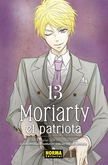 MORIARTY EL PATRIOTA 13 | 9788467949667 | TAKEUCHI, RYOSUKE / MIYOSHI, HIKARU