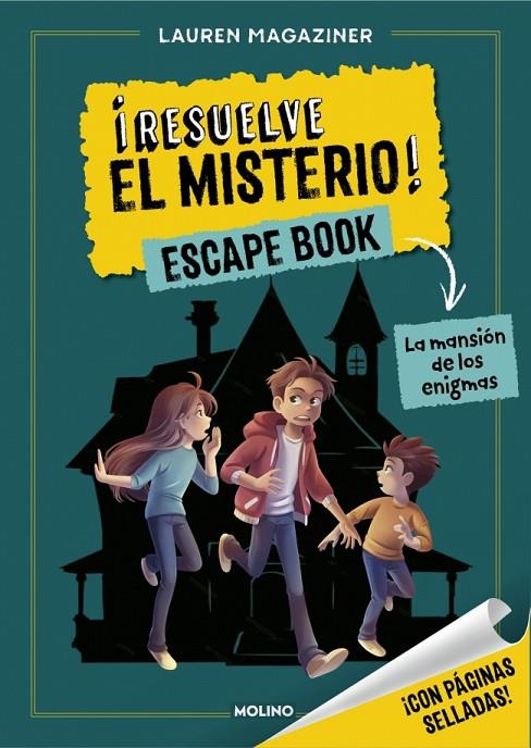 RESUELVE EL MISTERIO! ESCAPE BOOK 01. LA MANSIÓN DE LOS ENIGMAS | 9788427256279 | MAGAZINER, LAUREN