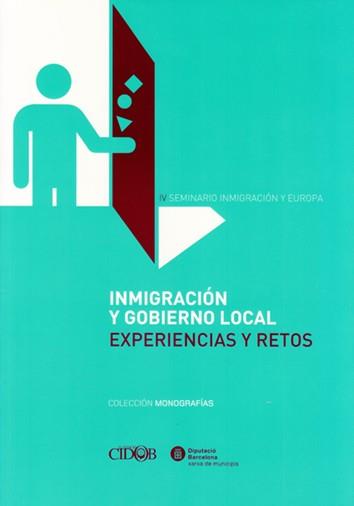INMIGRACIÓN Y GOBIERNO LOCAL | 9788487072932