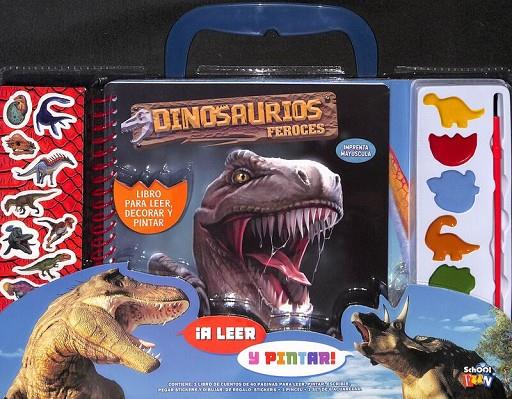 DINOSAURIOS FEROCES ­ A LEER Y PINTAR! | 9789878946573