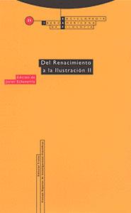 DEL RENACIMIENTO A LA ILUSTRACION II | 9788481643817 | ECHEVERRI, JAVIER