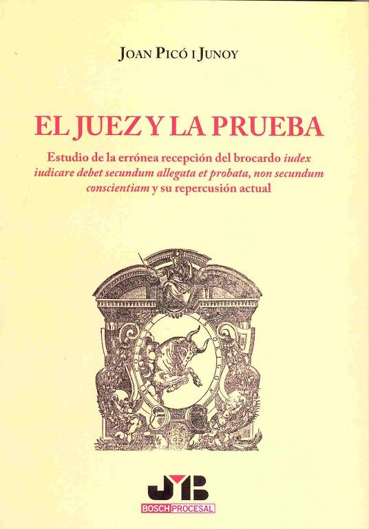 JUEZ Y LA PRUEBA, EL | 9788476987988 | PICO I JUNOY, JOAN