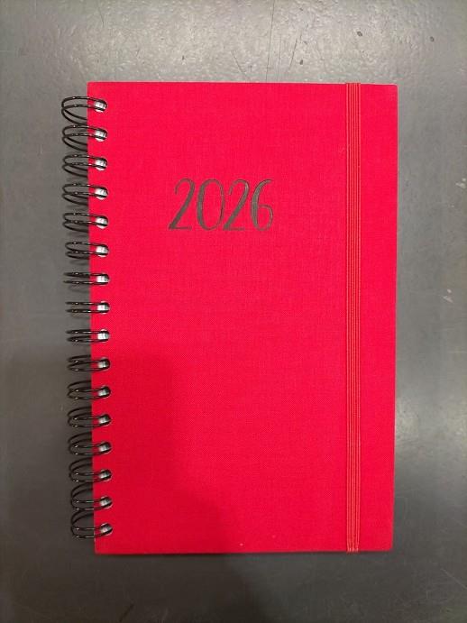 AGENDA DIA PAGINA CATALÀ VERMELLA 14.5X21 | 8423647327170