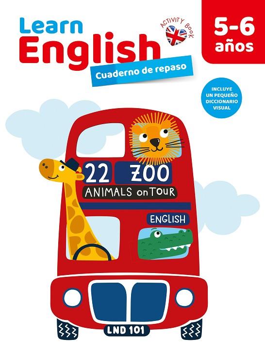 CUADERNO DE REPASO 5/6 AÑOS ENGLISH | 9788491787969