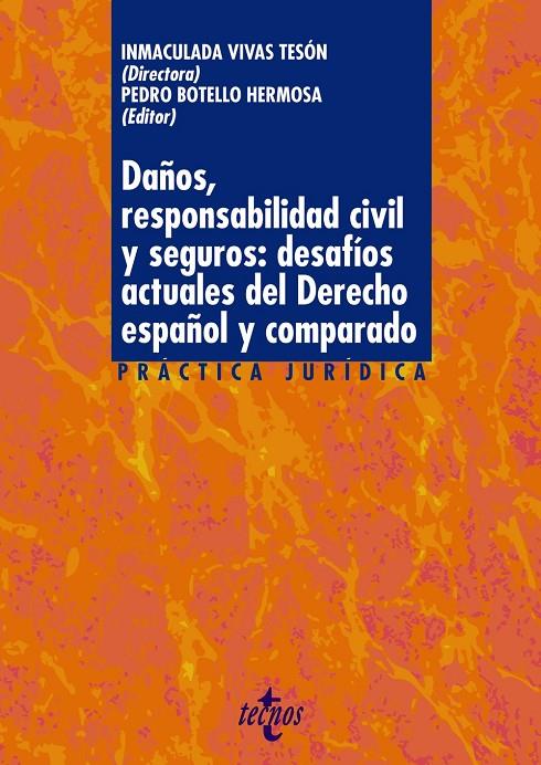 DAÑOS, RESPONSABILIDAD CIVIL Y SEGUROS: DESAFÍOS ACTUALES DEL DERECHO ESPAÑOL Y COMPARADO | 9788430984145 | VIVAS TESÓN, INMACULADA / BOTELLO HERMOSA, PEDRO / VIVAS TESÓN, INMACULADA / BOTELLO HERMOSA, PEDRO