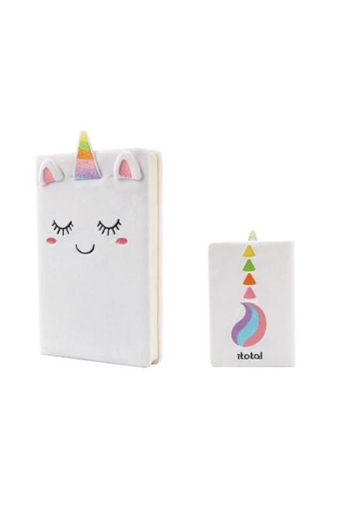NOTEBBOK PLUSH UNICORN | 8053634000436