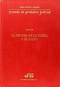 TRATADO DE PROBATICA JUDICIAL, TOMO IV | 9788476982020 | MUÑOZ I SABATE, LLUIS