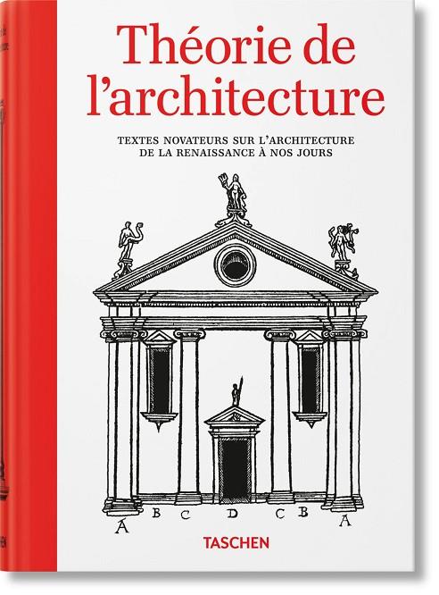 THÉORIE DE L'ARCHITECTURE. TEXTES NOVATEURS SUR L'ARCHITECTURE DE LA RENAISSANCE À NOS JOURS (ÉDITION EN FRANÇAIS) | 9783836599610