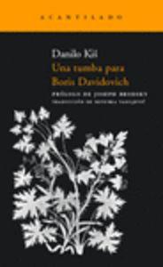 TUMBA PARA BORIS DAVIDOVICH | 9788492649587 | KIS, DANILO