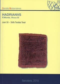 HADRIANVS. P. MONTS. ROCA III | 9788400091934 | GIL FERNANDEZ, JUAN / TORALLAS TOVAR, SOFIA