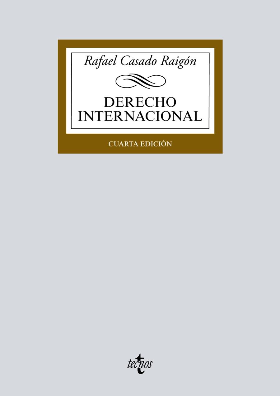 DERECHO INTERNACIONAL | 9788430979578 | CASADO RAIGÓN, RAFAEL
