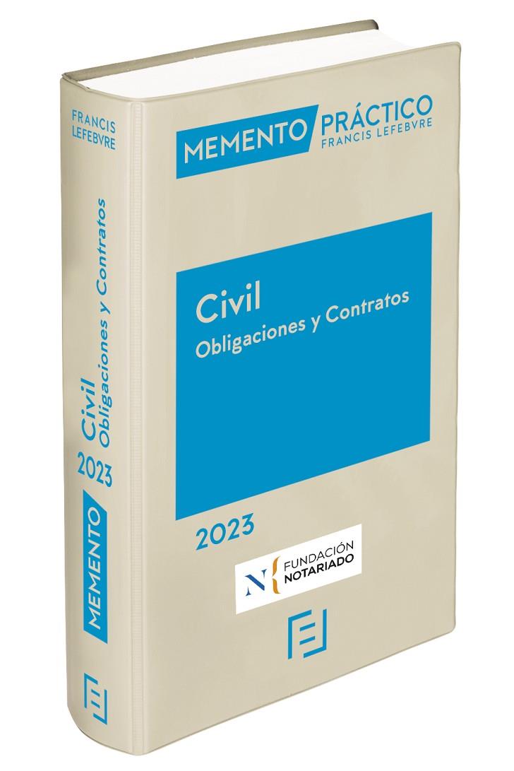 MEMENTO PRACTICO CIVIL OBLIGACIONES Y CONTRATOS 2023 | 9788419573476 | LEFEBVRE-EL DERECHO