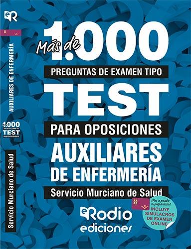 AUXILIARES DE ENFERMERÍA. SERVICIO MURCIANO DE SALUD. MÁS DE 1.000 PREGUNTAS TIPO TEST PARA OPOSICIONES. | 9788417661380 | VARIOS AUTORES