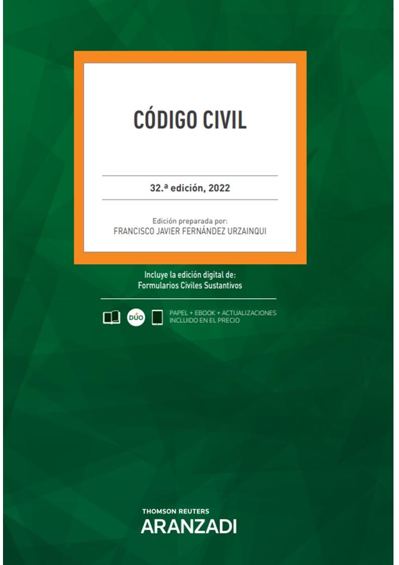 CODIGO CIVIL | 9788411244046 | FERNÁNDEZ URZAINQUI, FRANCISCO JAVIER