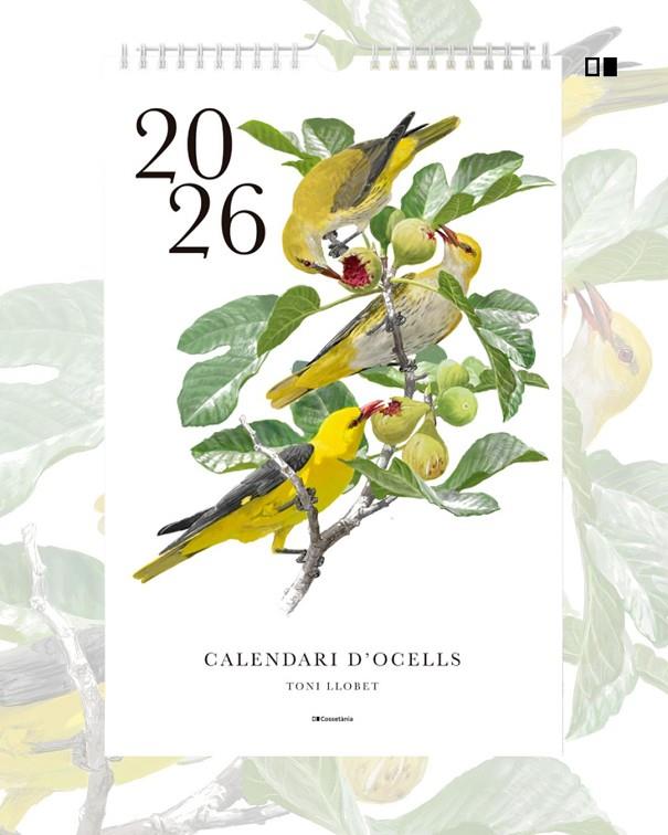 CALENDARI D'OCELLS 2026 | 9788413565255 | LLOBET, TONI