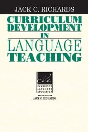 CURRICULUM DEVELOPMENT IN LANGUAGE TEACHING | 9780521804912 | RICHARDS, JACK C.