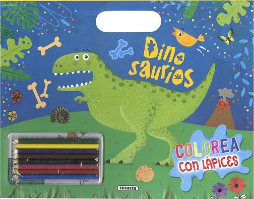 DINOSAURIOS (COLOREA CON LAPICES) | 9788467777086 | EDICIONES, SUSAETA