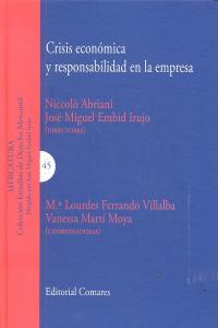 CRISIS ECONOMICA Y RESPONSABILIDAD EN LA EMPRESA | 9788490450970 | ABRIANI, NICCOLO / EMBID IRUJO, J. M.