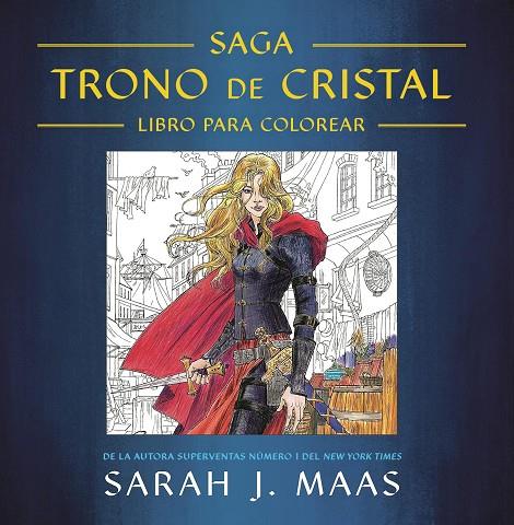 TRONO DE CRISTAL : LIBRO PARA COLOREAR | 9791387711184 | MAAS, SARAH J.