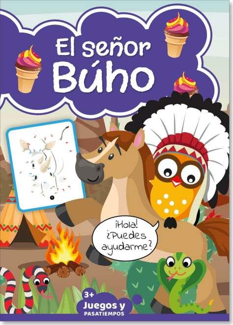 PASATIEMPOS INFANTIL SEÑOR BUHO 06 | 9789493247383
