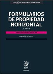 FORMULARIOS DE PROPIEDAD HORIZONTAL 2ª EDICIÓN | 9788411303170 | MARÍN MARTÍNEZ, YOLANDA