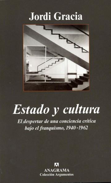 ESTADO Y CULTURA | 9788433962485 | GRACIA, JORDI