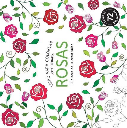 LIBRO PARA COLOREAR ROSAS | 9788490680872