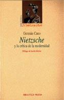 NIETZSCHE Y LA CRITICA DE LA MODERNIDAD | 9788470308666 | CANO CUENCA, GERMAN