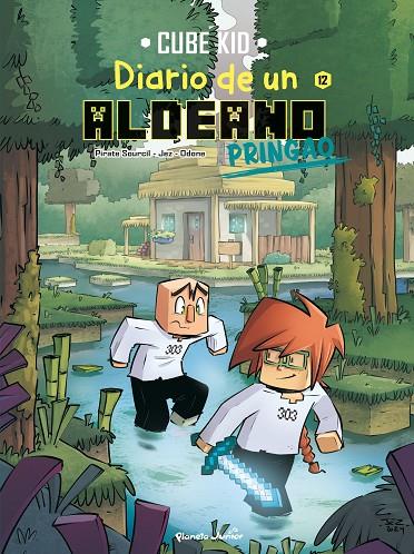 MINECRAFT. DIARIO DE UN ALDEANO PRINGAO COMIC 12 : A LA CAZA DE LA BRUJA | 9788408312185 | CUBE KID