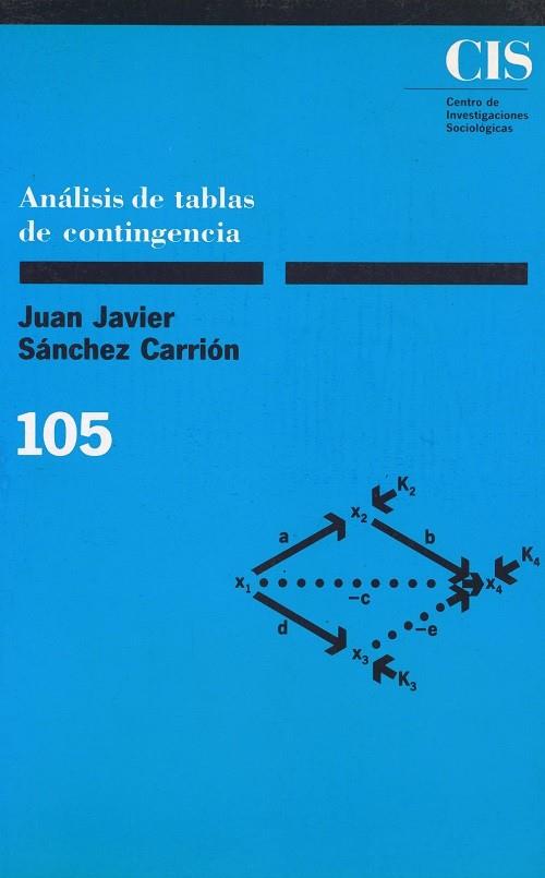 ANÁLISIS DE TABLAS DE CONTINGENCIA | 9788474761245 | SÁNCHEZ CARRIÓN, JUAN JAVIER