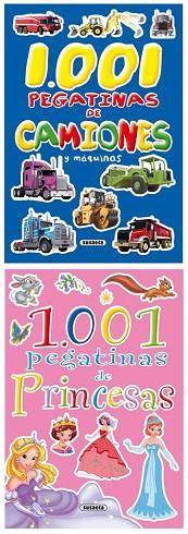 1001 PEGATINAS DE... (2 TÍTULOS) | 9788467723410 | SUSAETA, EQUIPO