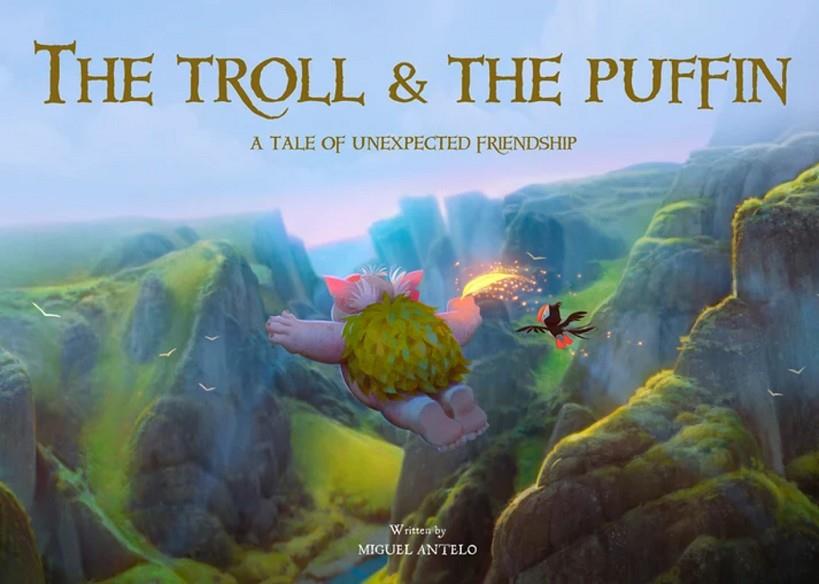 TROLL & THE PUFFIN, THE | 9788409385775 | ANTELO, MIGUEL