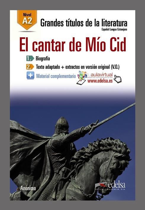 GRANDES TÍTULOS DE LA LITERATURA - EL CANTAR DE MÍO CID | 9788490817094 | GONZÁLEZ HERMOSO, ALFREDO / ROMERO DUEÑAS, CARLOS