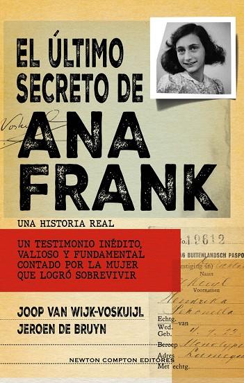 ÚLTIMO SECRETO DE ANA FRANK, EL | 9788419620750 | VAN WIJK-VOSKUIJL, JOOP