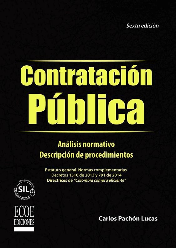 CONTRATACIÓN PÚBLICA | 9789587710960 | PACHÓN LUCAS, CARLOS