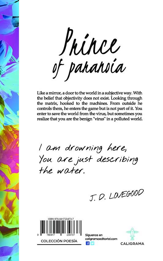 PRINCE OF PARANOIA | 9788417234737 | LOVEGOOD, J.D.