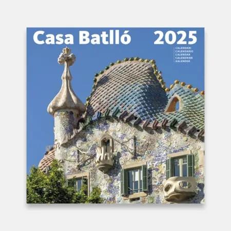 CALENDARI 2025 PARET (16X16 CM) CASA BATLLÓ | 8424455250353